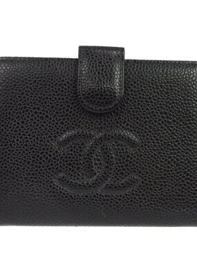 Chanel Black Calfskin Wallet